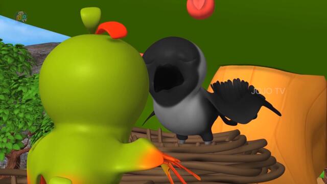 কাক এবং মাটির তোতা বাংলা গল্প - Crow & Clay Parrot Story | 3D Animated Bangla Moral Stories JOJO TV