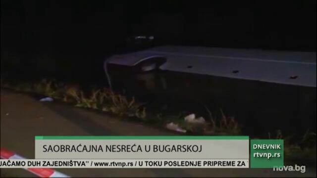 Uhapšen vozač autobusa koji se prevrnuo u Bugarskoj