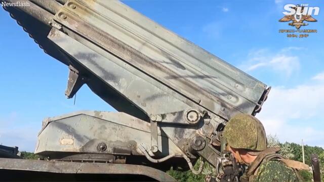 Pro-Russian artillery 'hits Ukrainian position' with missiles in Avdiivka