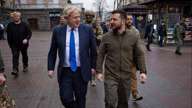 Boris Johnson opposes negotiations between Ukraine and Russia