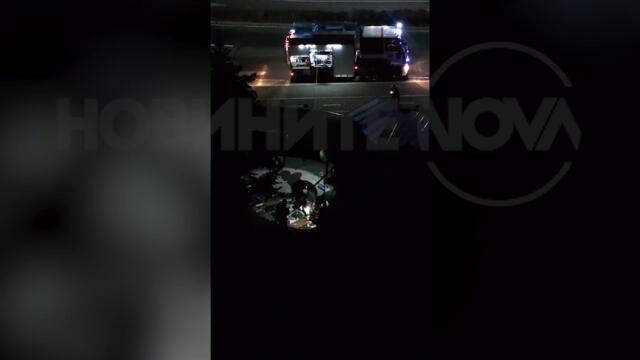 НЕИЗЛЪЧВАНИ КАДРИ: Арестите в първите минути след фаталния сблъсък в Бургас