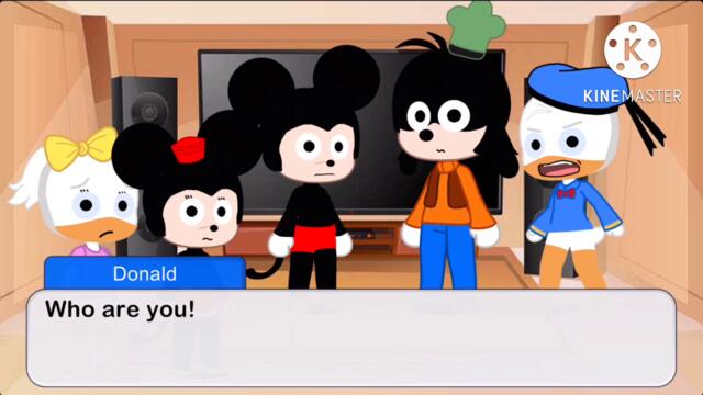 Mickey Mouse and friends react to Donald Duck’s family (1/?) ~lazy~