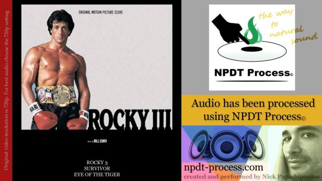 Rocky 3 - Survivor - Eye Of The Tiger | High-Quality Audio