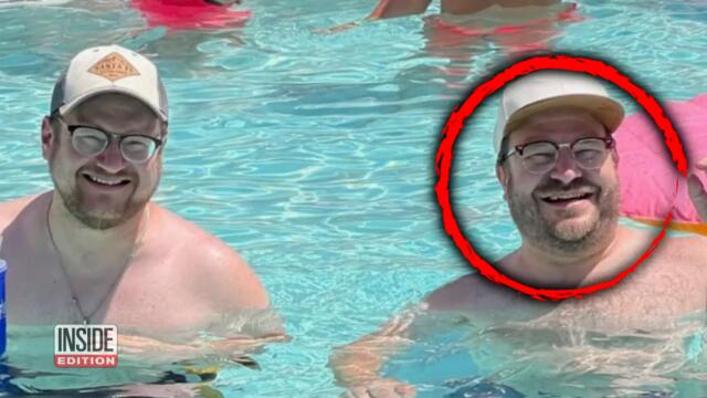 Man Randomly Finds His Look-Alike at a Hotel Pool