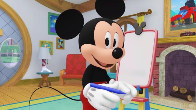 Drawing with Mickey Mouse 🎨 | Me & Mickey | Vlog 14 | @Disney Junior