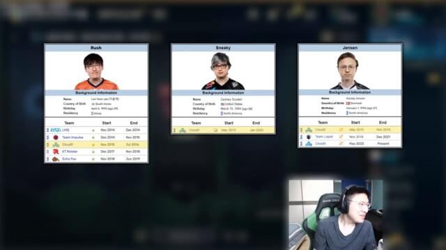 Sneaky's final interaction with Rush before he left C9 (in 2016)