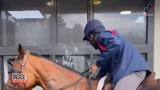 Teen Takes Horse Through McDonald’s Drive-Thru