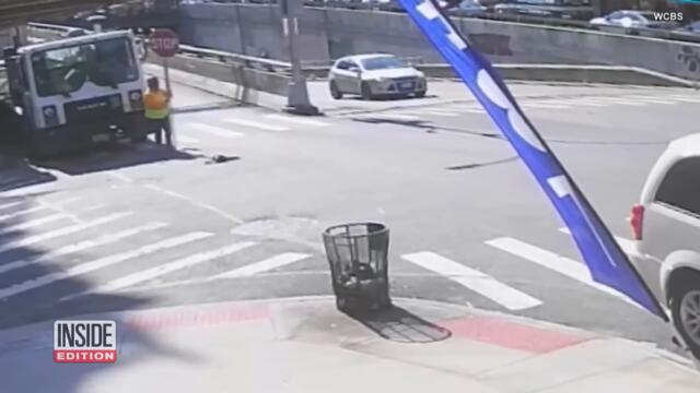 Woman Injured When Part of Construction Vehicle Lands on Car