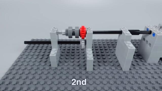 Lego RC Car with Gearbox & Clutch