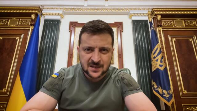 214 день війни. Звернення Володимира Зеленського до українців