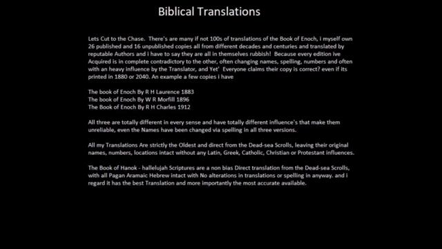The book of Enoch Full length with extra information Context is the Key