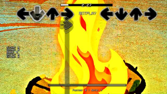 Mickey Mouse but it's Rainbow Friends Story: Mickey Mouse VS Blue in Friday Night Funkin be like