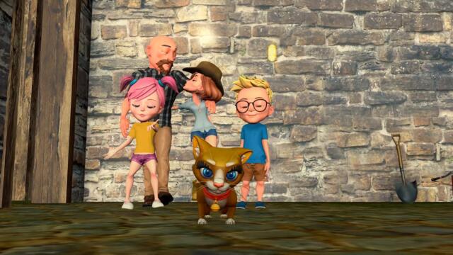 Котенцето Ади и Кучето Лайка