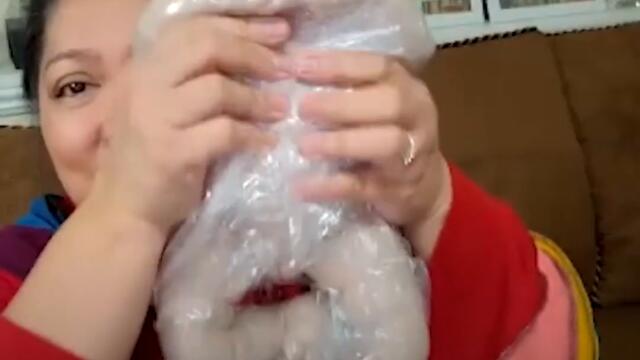 Susan's silicone dolls look so real, they're often mistaken for real babies! 😳👶