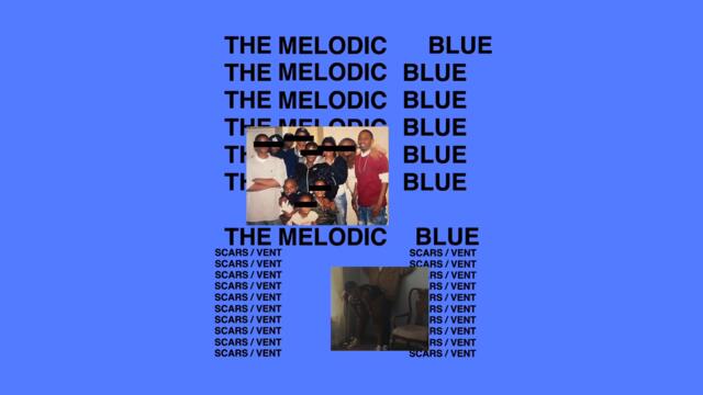 The Life Of Pablo but it's The Melodic Blue