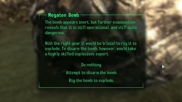 Fallout 3 - Failed Skill Check