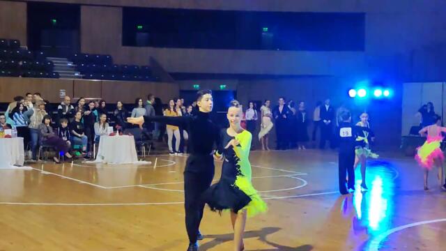Kaloyan Nikov & Taja Belaj Junior I Cha cha Final