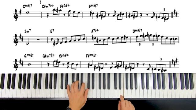 Jazz Lines You Should Know No.1 (Stan Getz, All The Things You Are) Jazz Tutorial