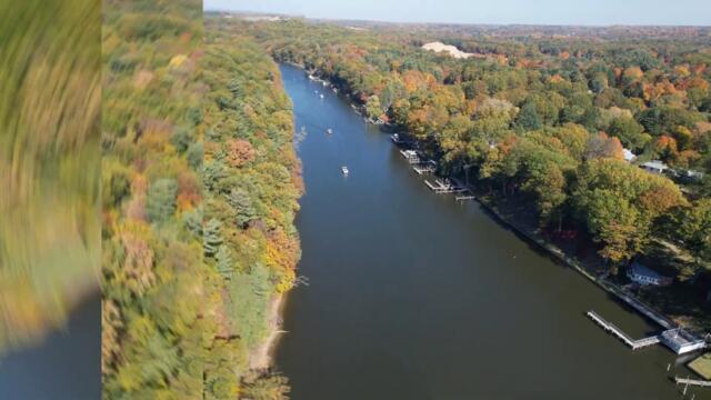 Saugatuck from Above with DJI Air 2s #dji #djiair2s