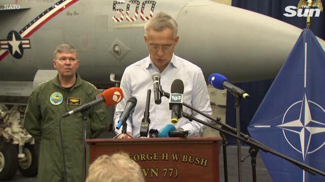 Russian 'dirty bomb' allegations are 'transparently false' says Stoltenberg