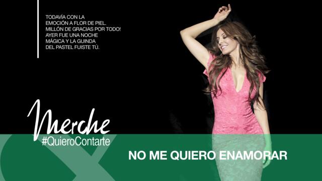 Merche - No me quiero Enamorar (Audio)
