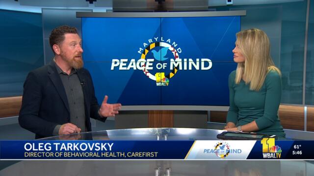 Oleg Tarkovsky previews the Maryland Peace of Mind special.