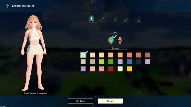 Craftopia Character Creation (Male & Female, Full Customization, All Options, More!)