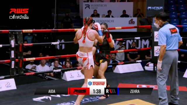 ไฟต์เต็ม Full Fight l อัยด้า vs. เซร่า โดกาน l Aida vs. Zehra Dogan l RWS