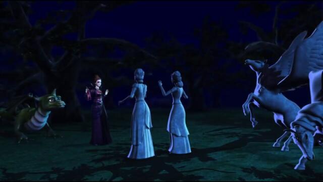 Lydia - All Scenes Powers | Barbie and the Diamond Castle