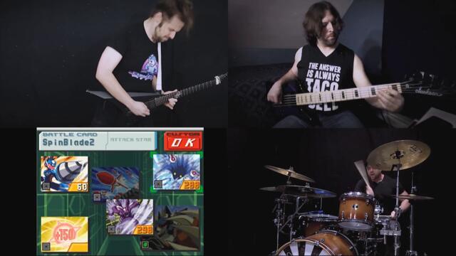 Mega Man Star Force 3 (Crimson Dragon) - Full Band Cover by Lame Genie ft ChaoticMeatball