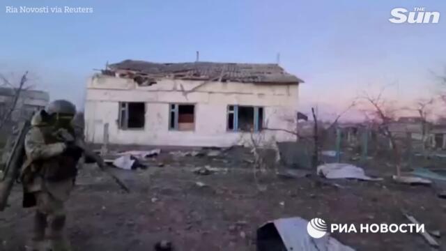 Russian media claims Russian forces are in Novoselivske village in Ukraine's Luhansk region