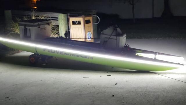 Who likes fishing on a paddle board at night? When's the full moon? Let's get together and go now!