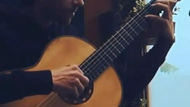 Warming up arpeggio: Etude No. 6 (Estudios Sencillos) - Leo Brouwer