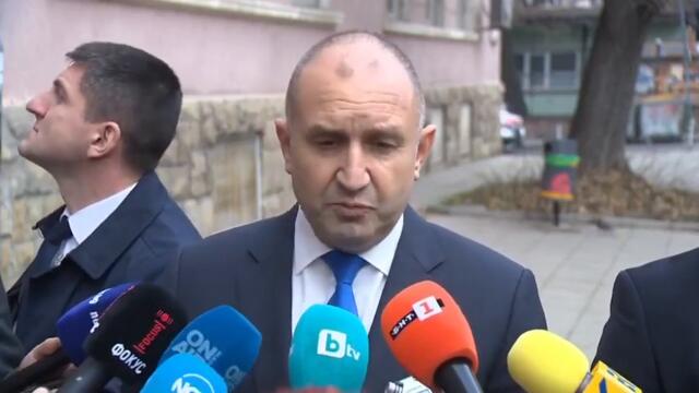 Президентът Румен Радев коментира актуални теми