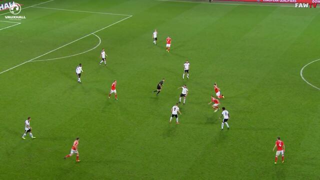 BEN WOODBURN SCORES ON WALES DEBUT!