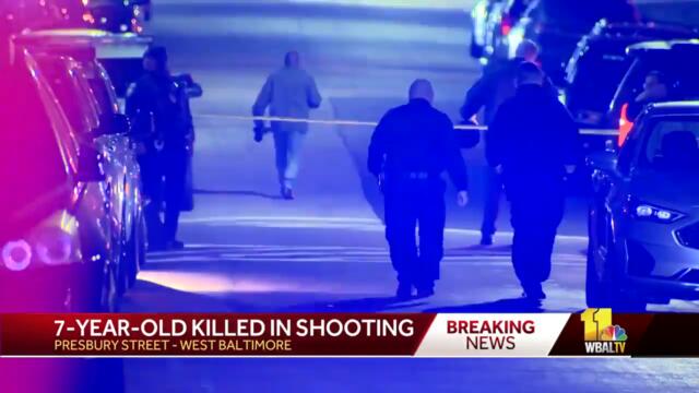 7-year-old boy killed in west Baltimore shooting