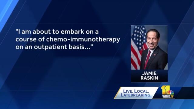 Despite cancer diagnosis, Raskin says his prognosis is good