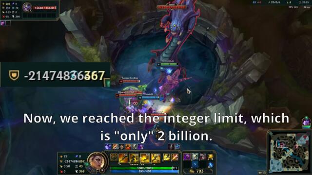 Rell + Taric = 46 Undecillion Armor - So much Armor that League forgets how to Calculate