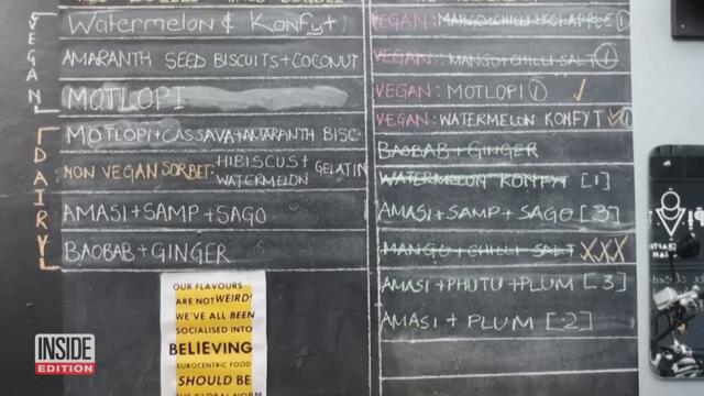 African Food Inspires Flavors at Ice Cream Shop in Cape Town