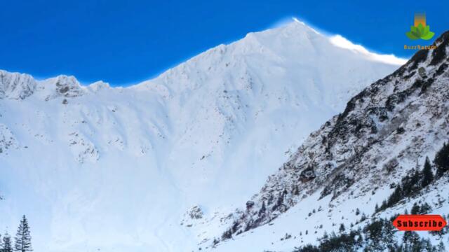 Rare 24 hour Time-Lapse of Mountain Blizzard Sound | Full HD
