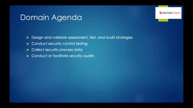 CISSP DOMAIN 6 | SECURITY ASSESSMENTB & TESTING | CISSP TRAINING INFOSECTRAIN