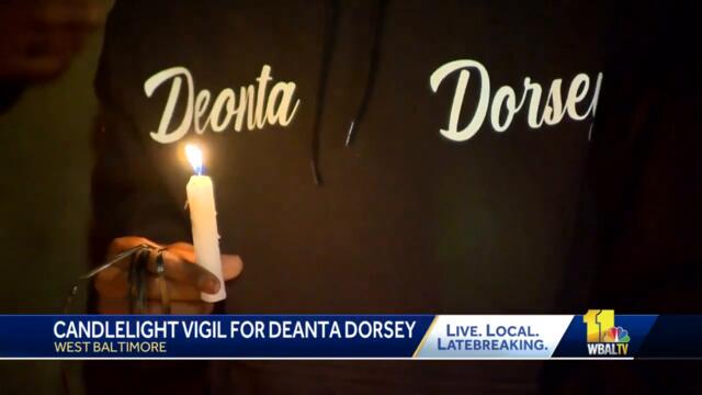 Family holds vigil to remember Deonta Dorsey