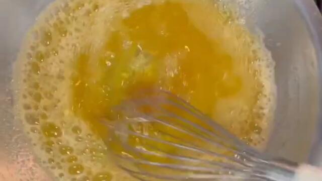 A fresh loaf of sourdough with whipped salted honey vanilla butter 🧈