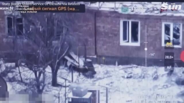 Ukrainian Border Guards target Wagner mercenaries near Bakhmut