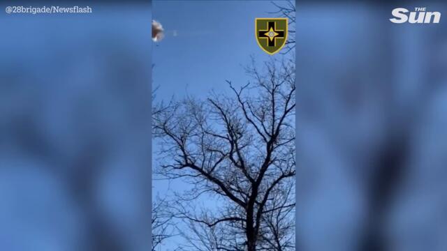 Ukrainian anti-aircraft unit destroys shoots 5 Russian Kamikaze drones out of the sky