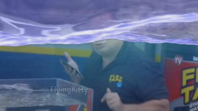 Phil Swift From Flex Tape Has a Mental Breakdown