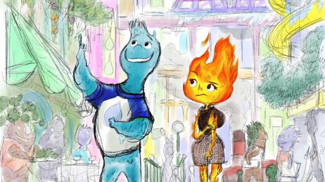 Pixar's Elemental - Teaser Trailer BREAKDOWN & First Look _ CARTOON NEWS