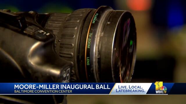 Moore at inaugural ball: Today is about marching forward