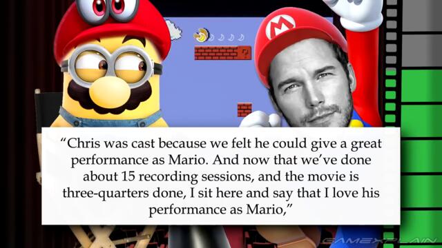 Mario Movie is 75% Complete! + Producer _Loves_ Chris Pratt's Mario