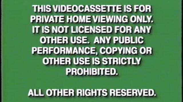 Opening to Good Will Hunting VHS (2002)